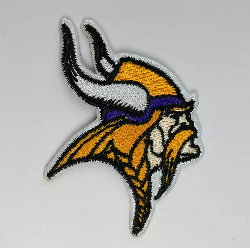 Minnesota Vikings Logo Iron-on Patch 7cmx6cm